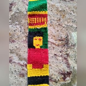 South American Hand Woven Wool Belt/Sash